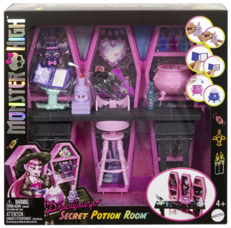 PRÍSLUŠENSTVO K HERNEJ SADE MONSTER HIGH SECRET POTION ROOM